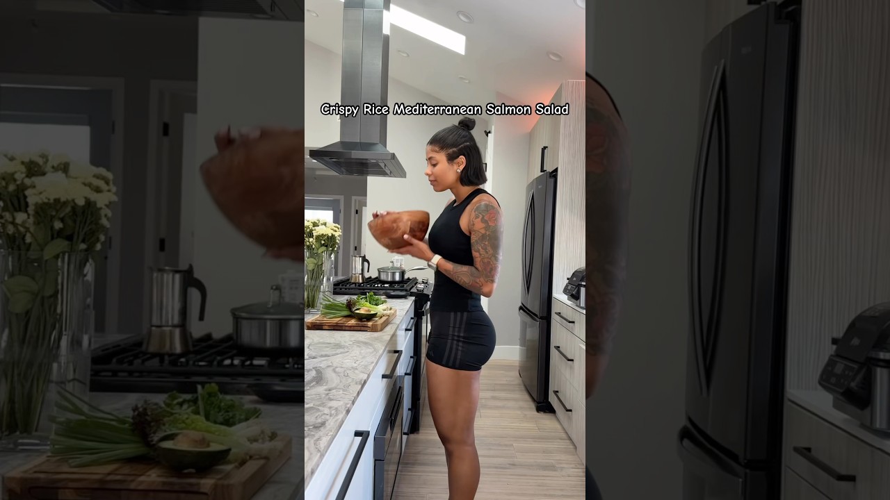 This recipe will blow your mind, you’ll never have salads any other way. Made a masterpiece #recipe