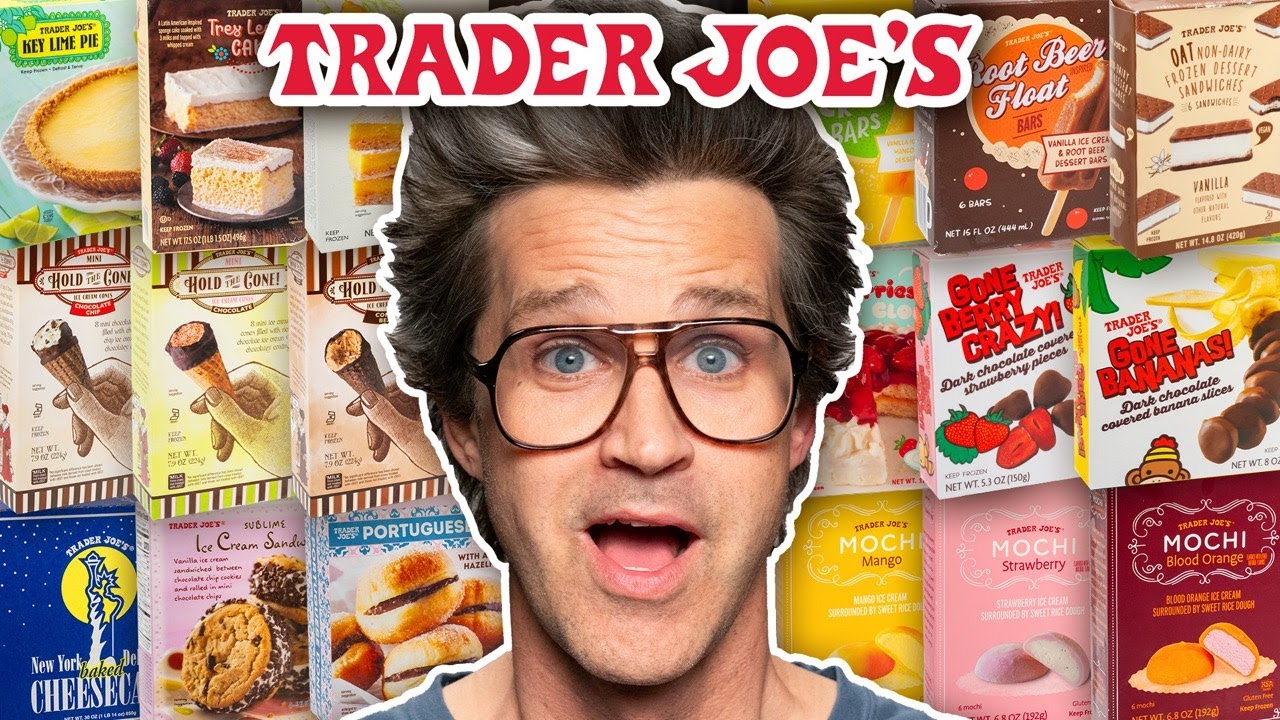 We Tried EVERY Trader Joe’s Frozen Dessert