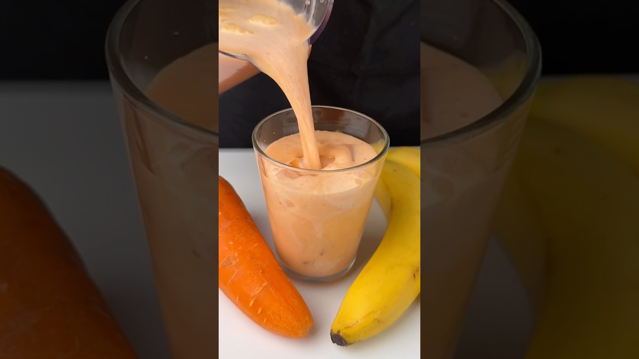 The BEST Carrot and Banana Milkshake Recipe You Need to Try NOW