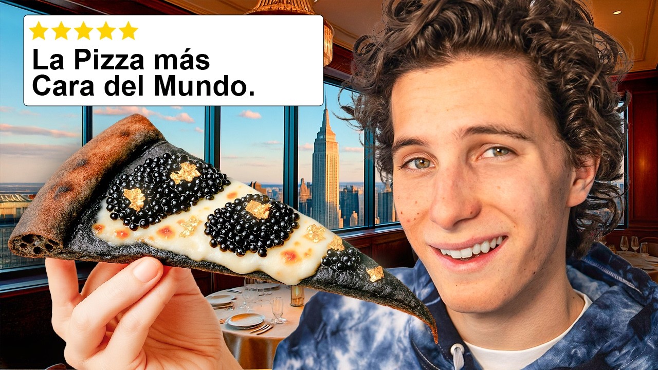 Probando PIZZA en Nueva York: $1 vs $2,000