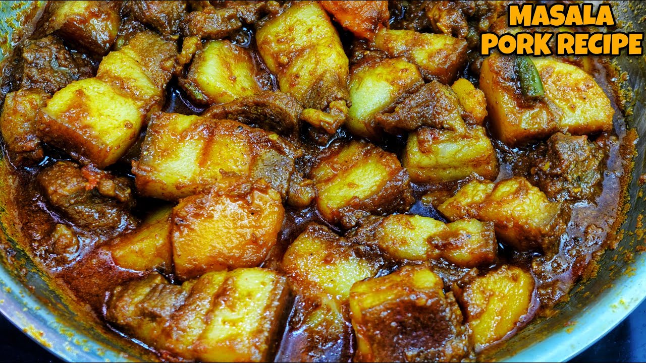 The Ultimate Desi Masala Pork Curry Recipe | Hotel Style Pork Recipe | Pork Masala Recipe