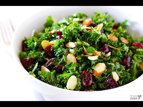 10 Day Detox Diet Recipes – Raw Kale Salad Recipe