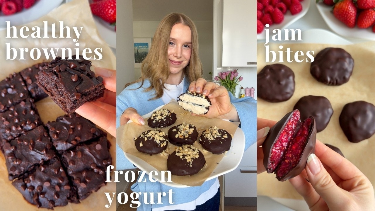 4 of My Viral Healthy & Easy Dessert Recipes (25+ Million Views)