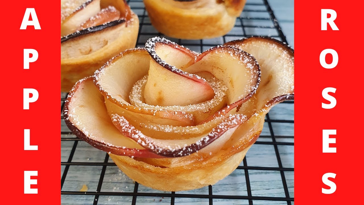 Apple Roses | Apple Roses Puff Pastry #dessertrecipes #shorts