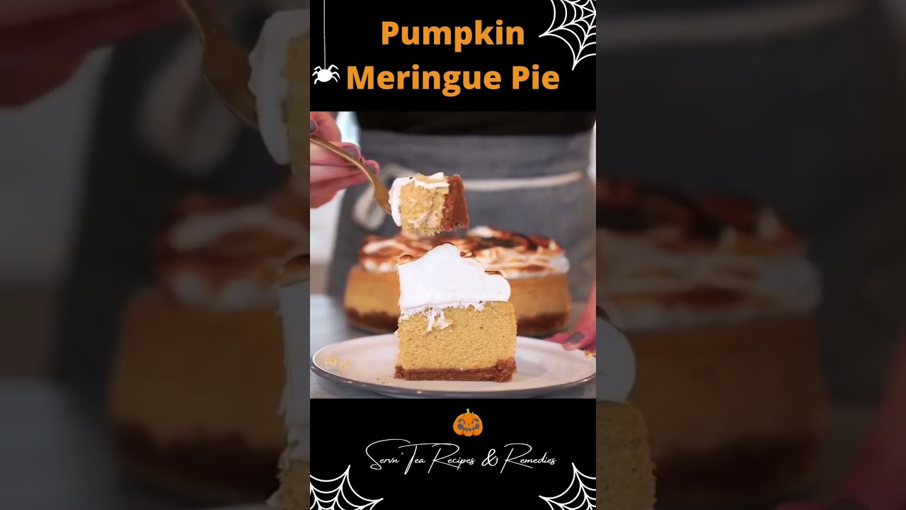 Fall Recipe Ideas ? Pumpkin Meringue Pie ? Pumpkin Dessert Recipes #shorts