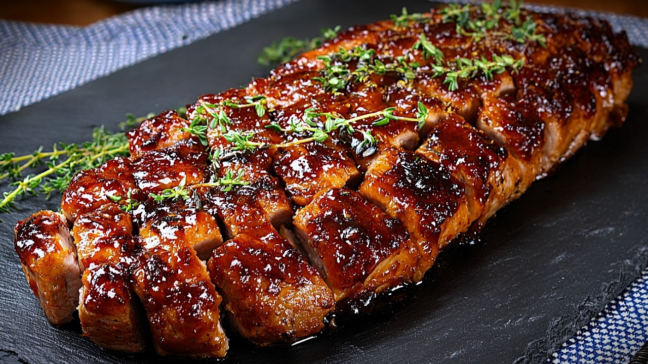 Ich habe Schweinefilet noch nie so lecker gegessen! Das Lieblingsrezept meines Freund aus Amerika!