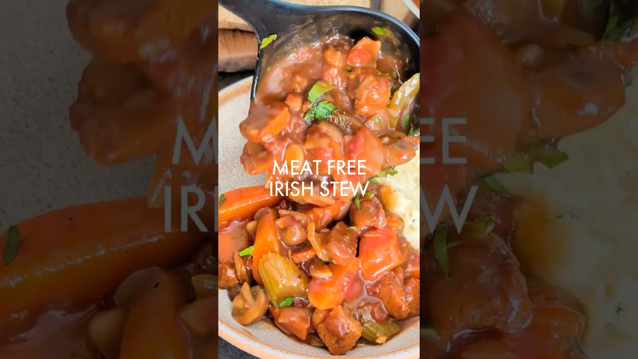 Meat Free Irish Stew – #MeatFreeMonday #Stew #StPatricksDay #Recipes