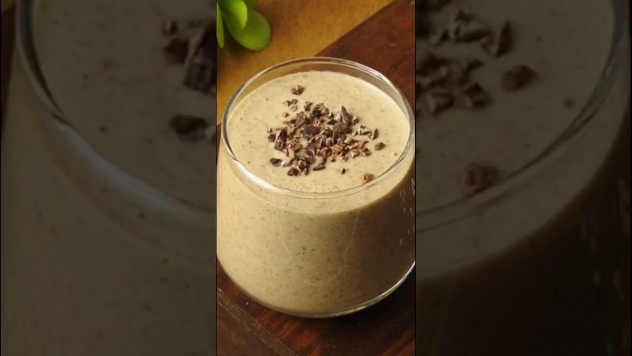 Oats Breakfast Smoothie for Weight Loss | No Milk – No Sugar Smoothie Recipe | Oats Smoothie Recipe