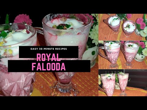 Royal Falooda | Falooda Recipes | Summer dessert recipes | its shebi's life