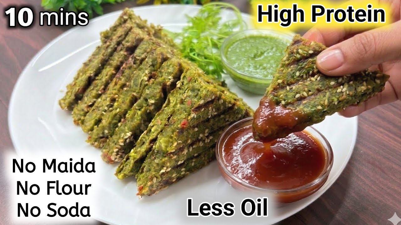 Stop Eating Bread! Try This High Protein Healthy Breakfast | Lunch Box | Tiffin Recipes | Breakfast