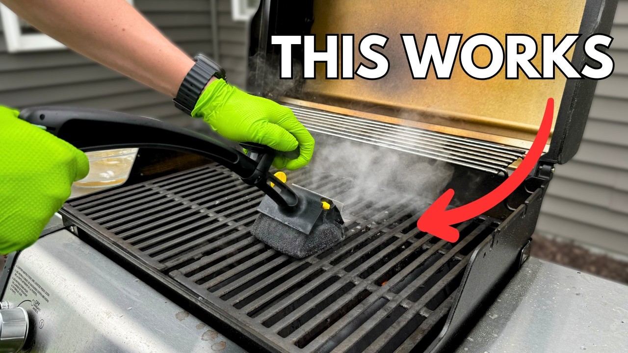 The Best Way to Clean Your Grill!