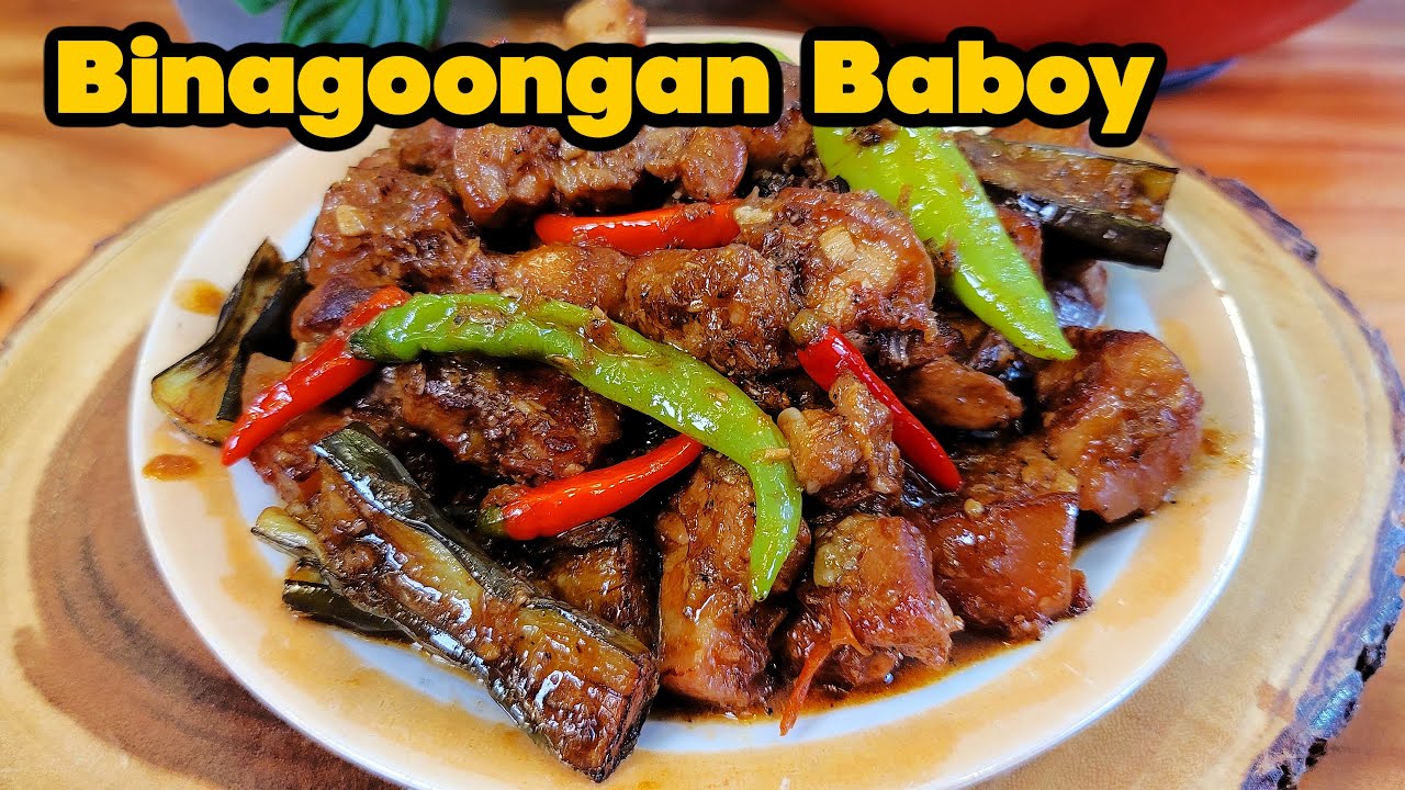 BINAGOONGANG BABOY | (Pork Binagoongan)