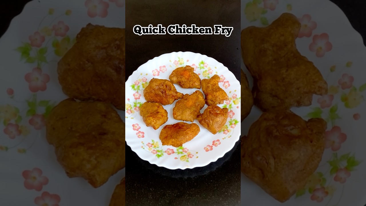 Chicken Fry Recipe | Chicken Recipes #cooking #recipe #foodie #shorts