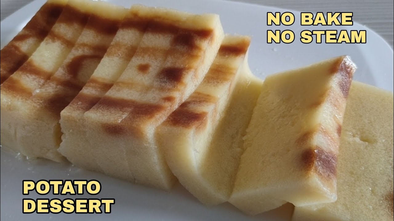 POTATO DESSERT RECIPE || ADD EGG AND COCONUT CREAM TO MASHED POTATOES,THE RESULT IS DELICIOUS!