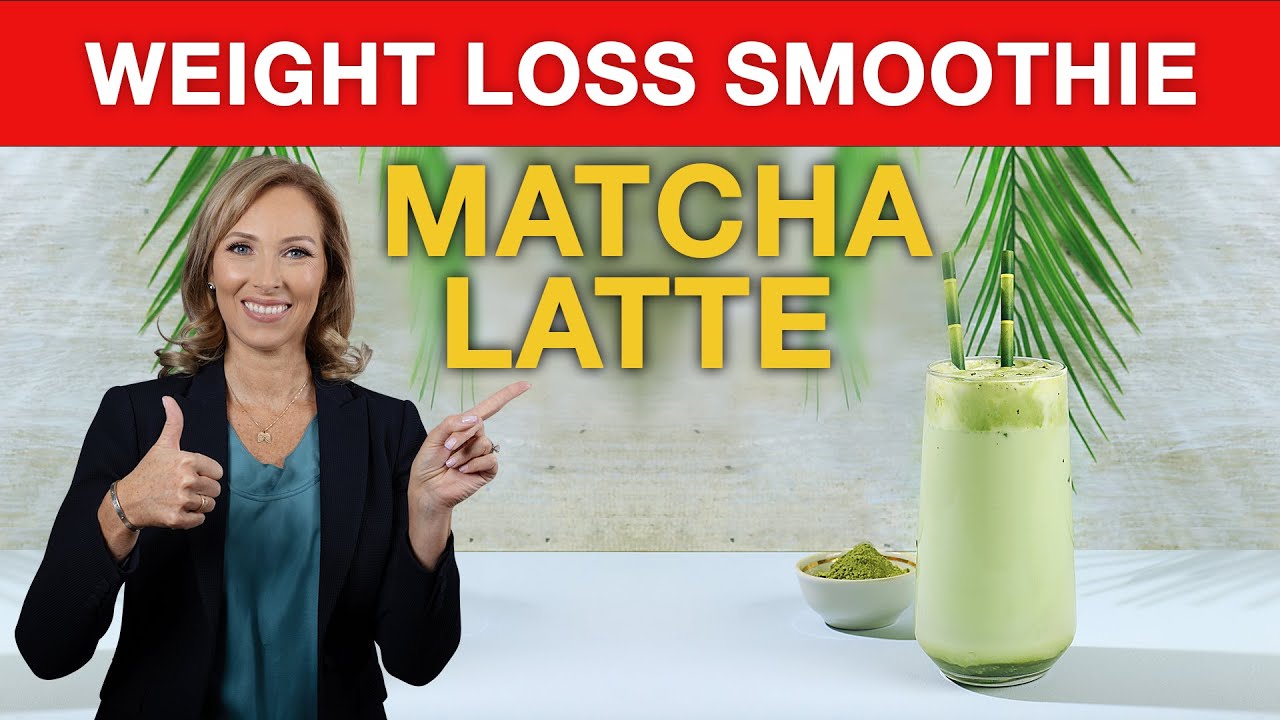 Weight Loss Tip | Matcha Latte Smoothie Recipe | Dr. Janine