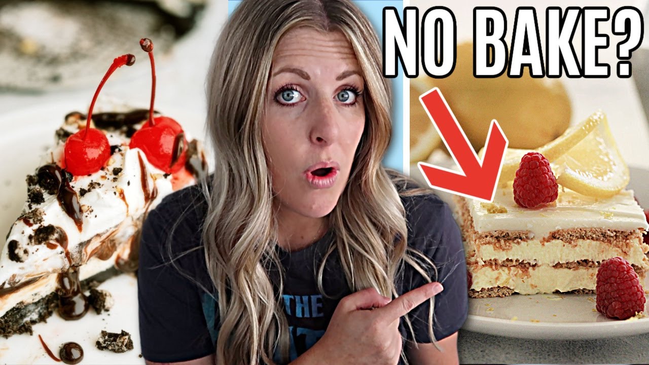 3 DUMP AND GO No Bake Dessert Recipes That You MUST MAKE!
