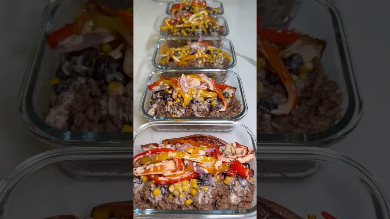 Chipotle Taco Beef & Sweet Potato Bowls