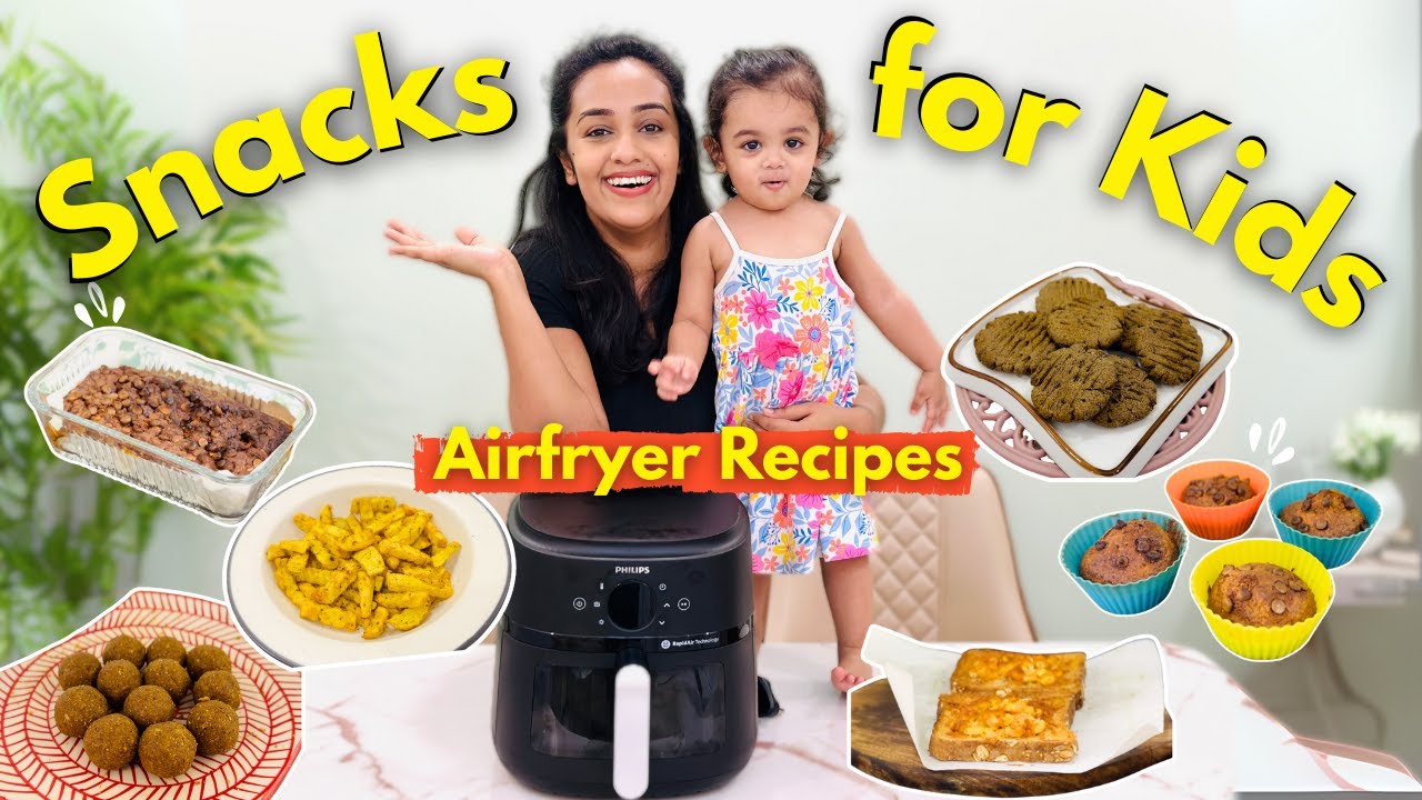 Easy Kids Snacks Recipes For Your Fussy Eater (using an Airfryer)