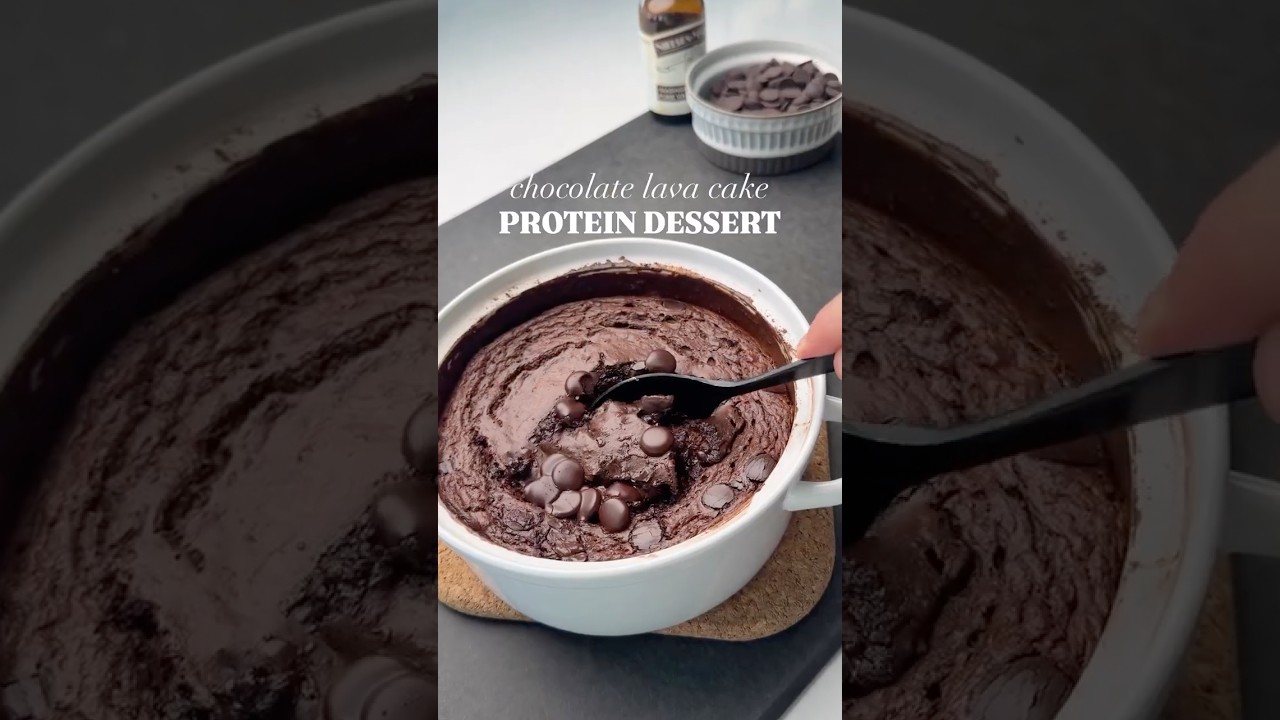 GENIUS HEALTHY LAVA CAKE DESSERT