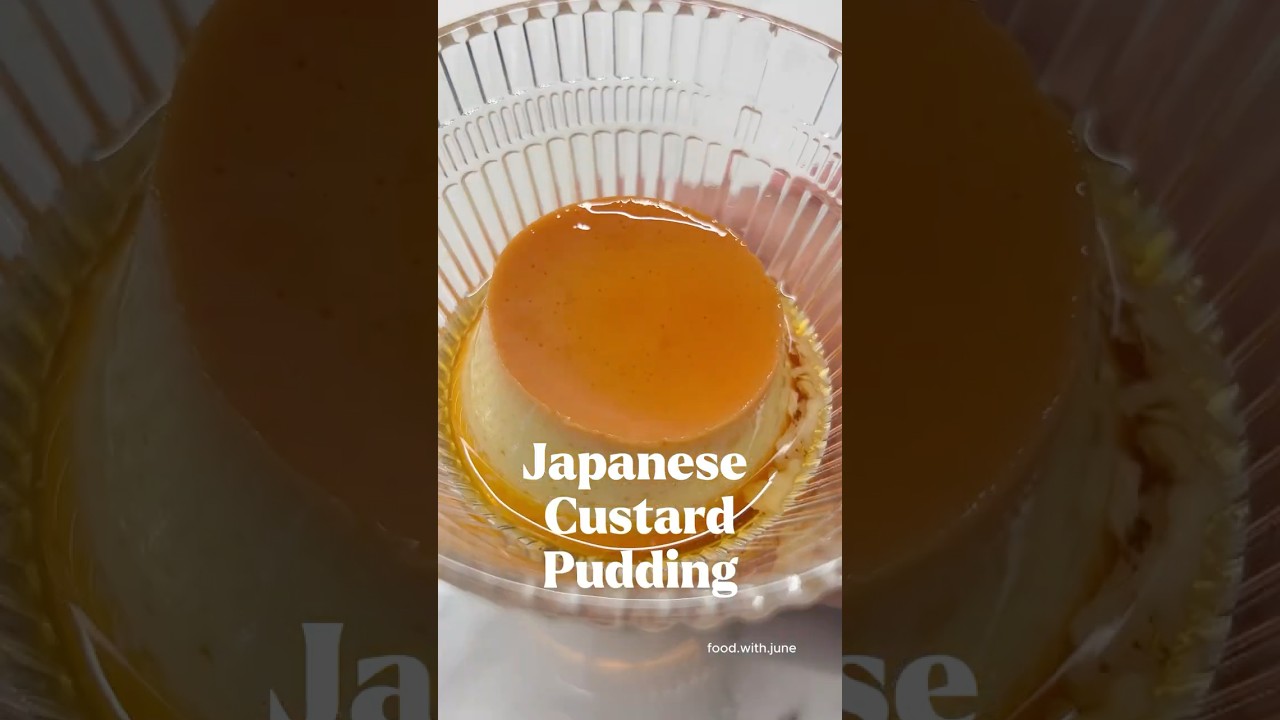 Japanese Custard Pudding (Purin)