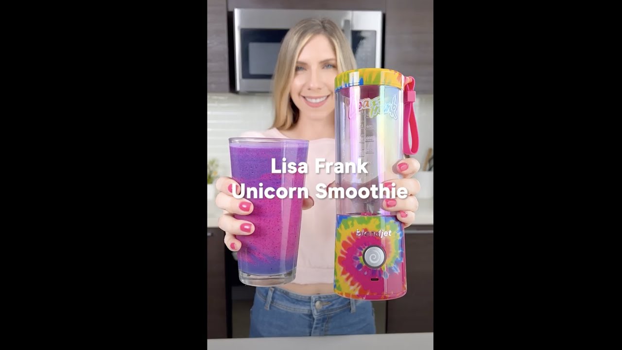 Lisa Frank Unicorn Smoothie BlendJet Recipe