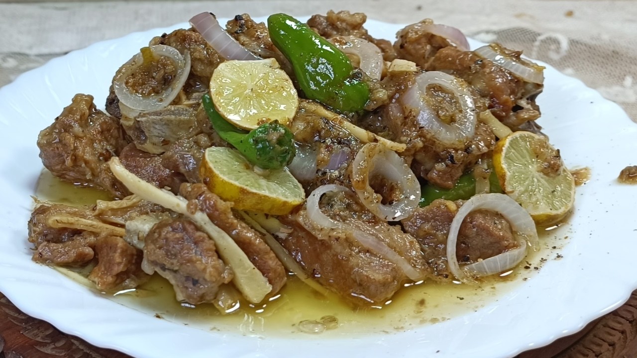 Namkeen Karahi Gosht / Peshawari Namkeen Gosht / Karahi Gosht / Beef Recipes/ gosht recipe