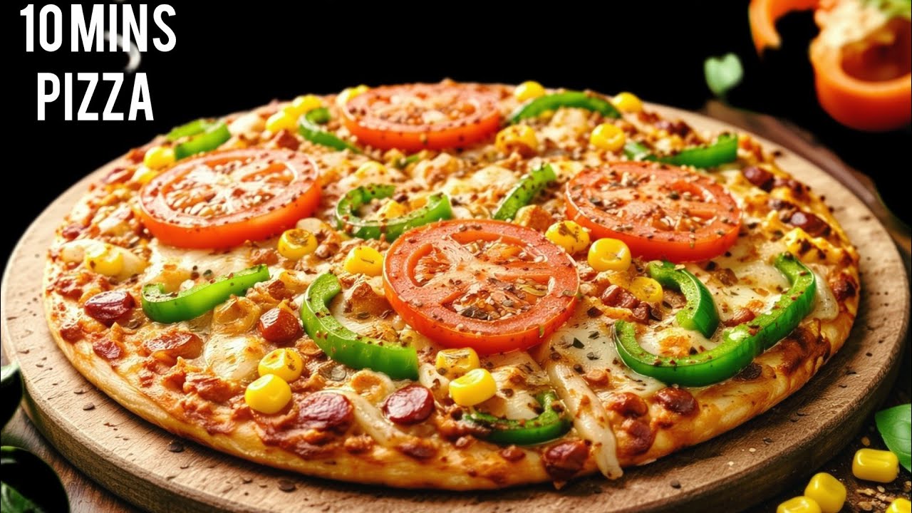 No Maida  No Flour Protein Rich Healthy Pizza Recipe | Easy Snacks Recipe