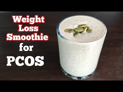 No sugar No milk Healthy Smoothie Recipe for Instant Weight Loss PCOS | Weight Loss Smoothie Recipe