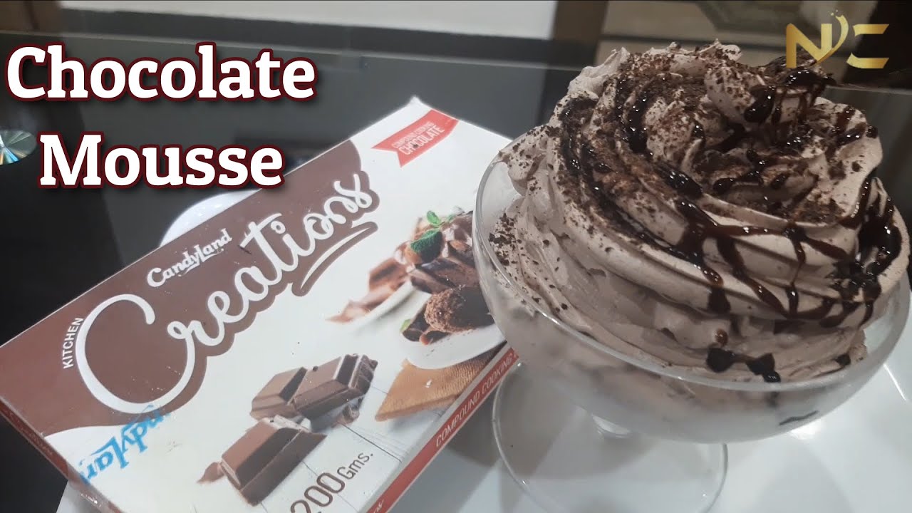 Only 2 ingredient Chocolate Mousse |Chocolate dessert recipe |Chocolate Mousse by Naima.