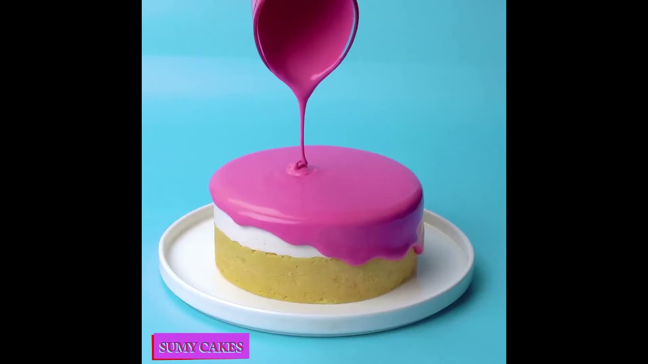 Cake & dessert recipes Most amazing cake decorating tutorial