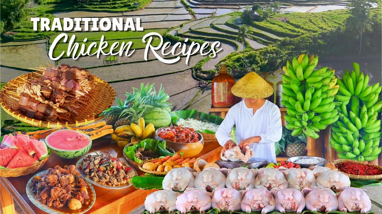 Cooking Traditional Pinoy-Style Chicken Recipes in the Countryside