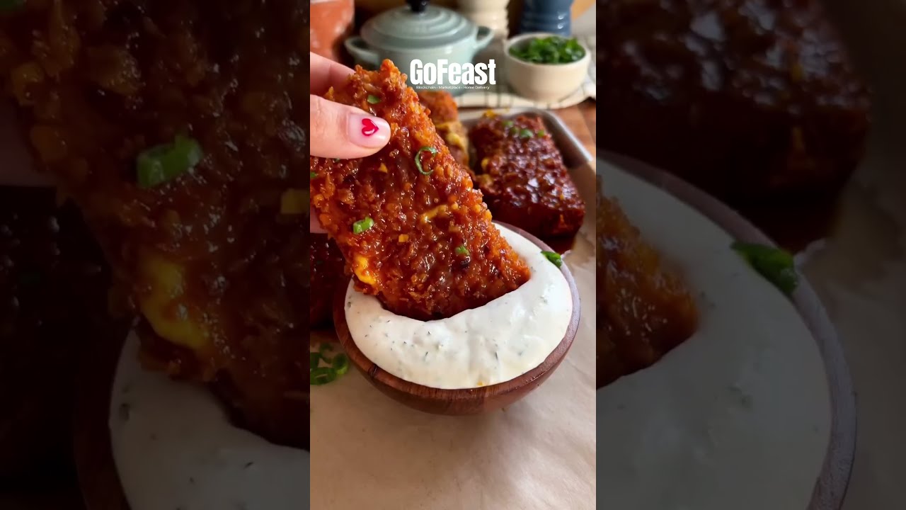 Crispy chicken recipes that went viral chocolate caramel finale #viral #shorts #food