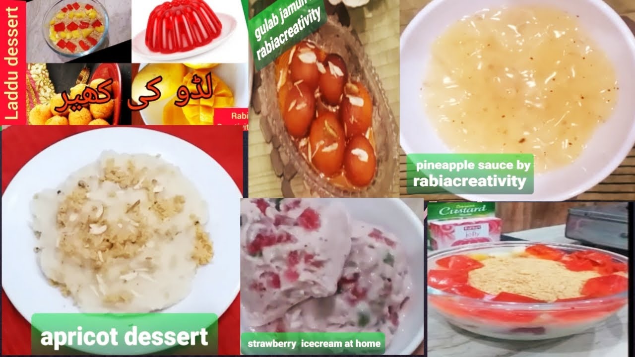 Eid Dessert Recipes _#EidRecipes2021 ||Rabia Creativity