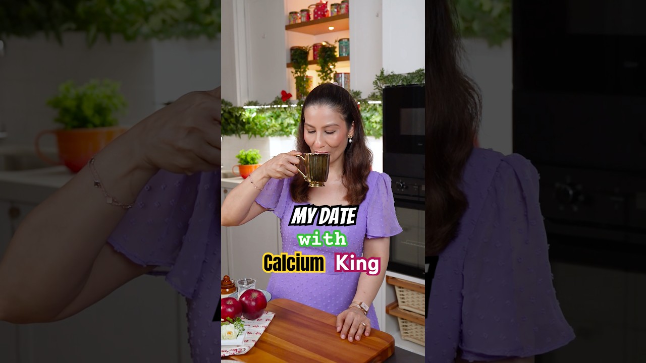 High Calcium Healthy Ragi Apple Smoothie : Weightless Recipes by Meghna