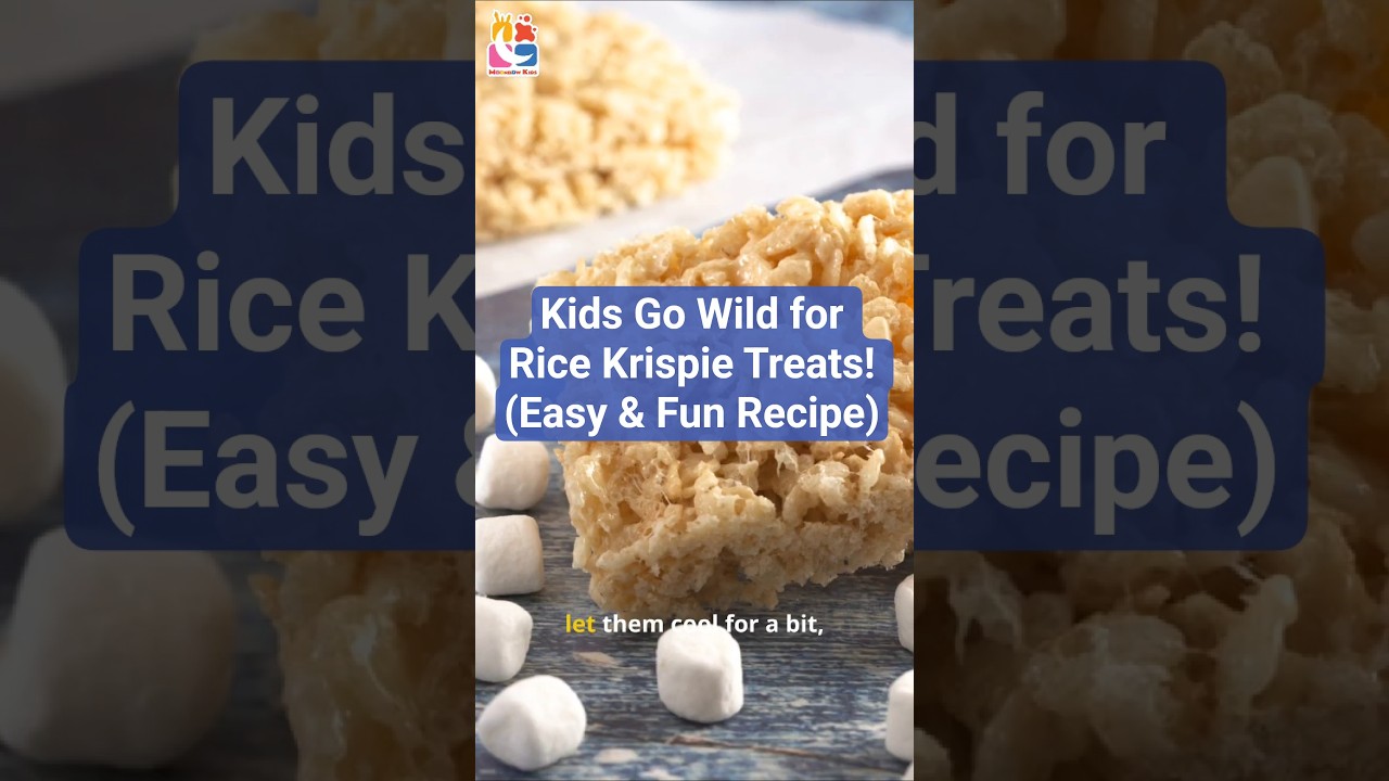 Kids Go Wild for Rice Krispie Treats! (Easy & Fun Recipe)
