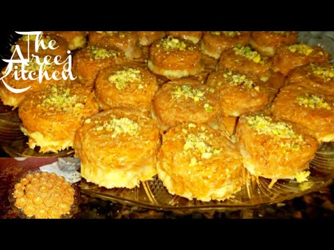 Kunafa with mawa ( khoya ) | #كنافة | easy dessert recipes | by The Areej Kitchen