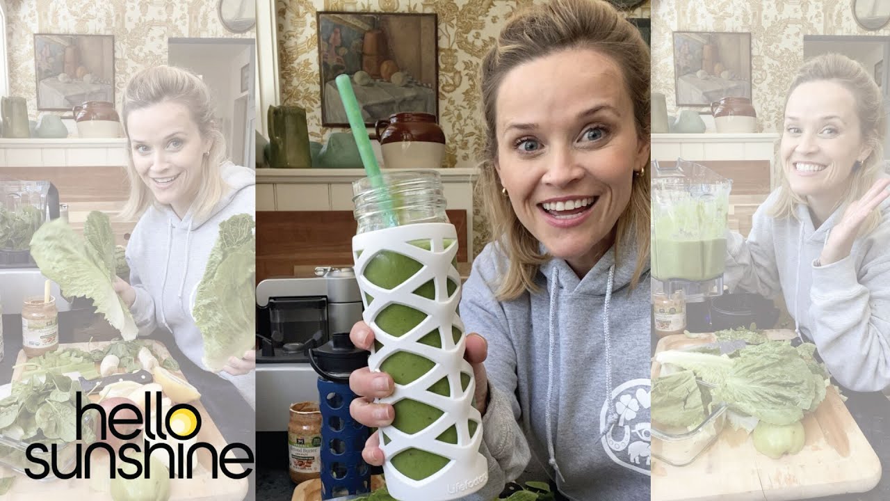 Reese Witherspoon’s favorite green smoothie recipe courtesy of Kerry Washington