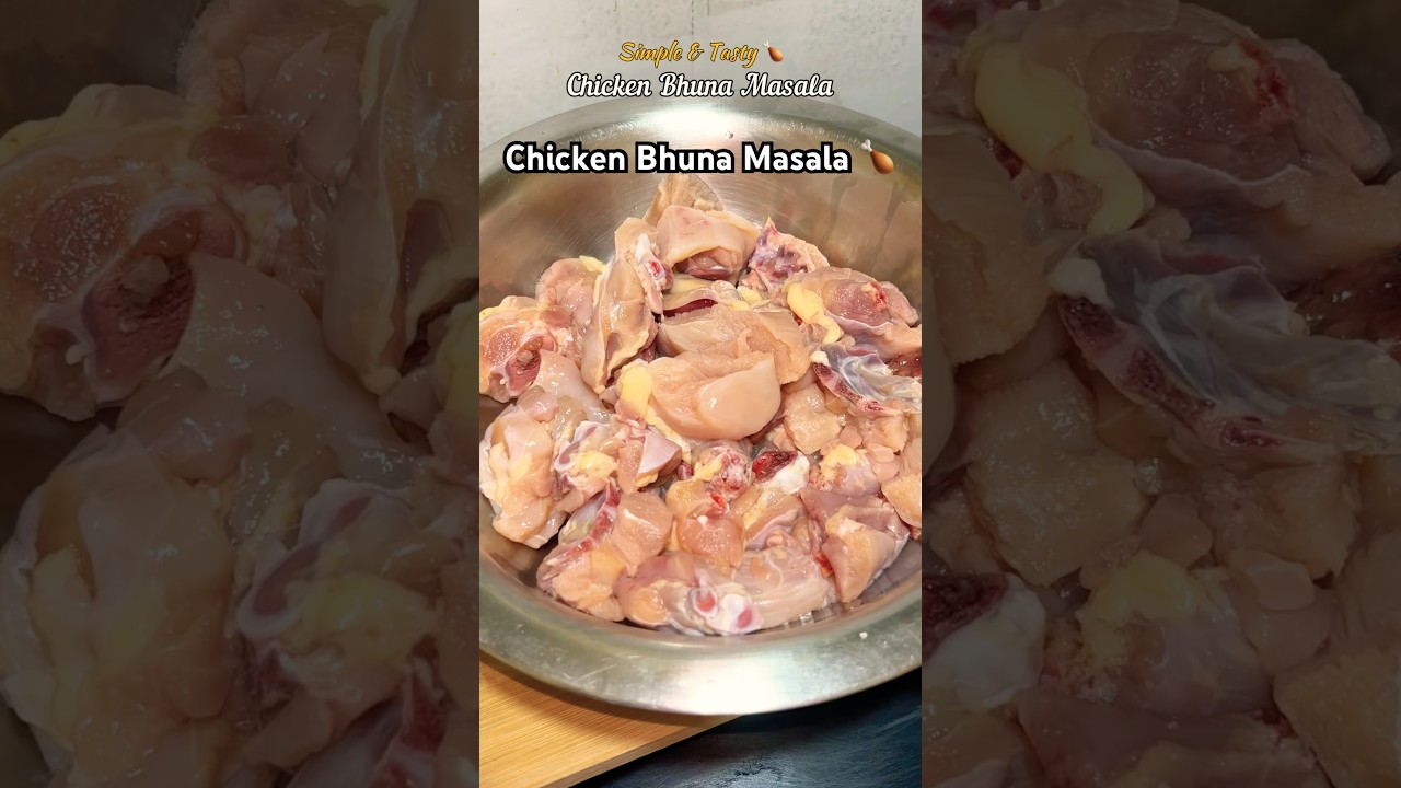 chicken bhuna masala |chicken masala recipe | easy chicken recipes| #chicken  #chickenrecipe #viral