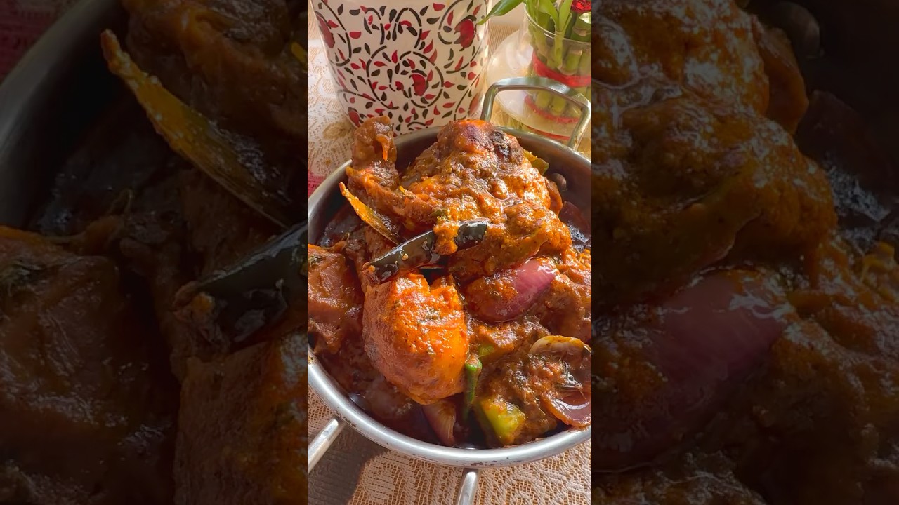 DHABA STYLE CHICKEN DO PYAZA | EASY CHICKEN RECIPES #food #ytshorts #chickenrecipe #shorts