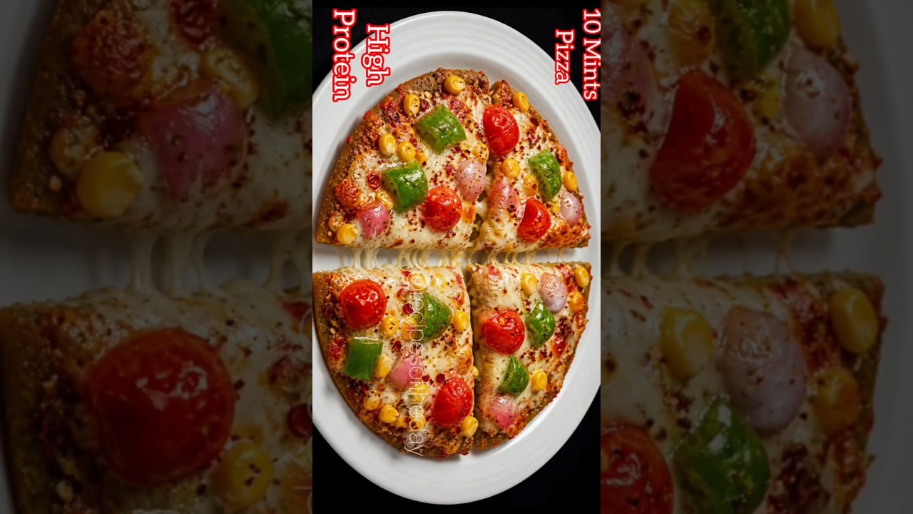 Healthy Pizza #viral #shortvideo #shortsfeed #viralvideo #viralshorts #trending #foodie