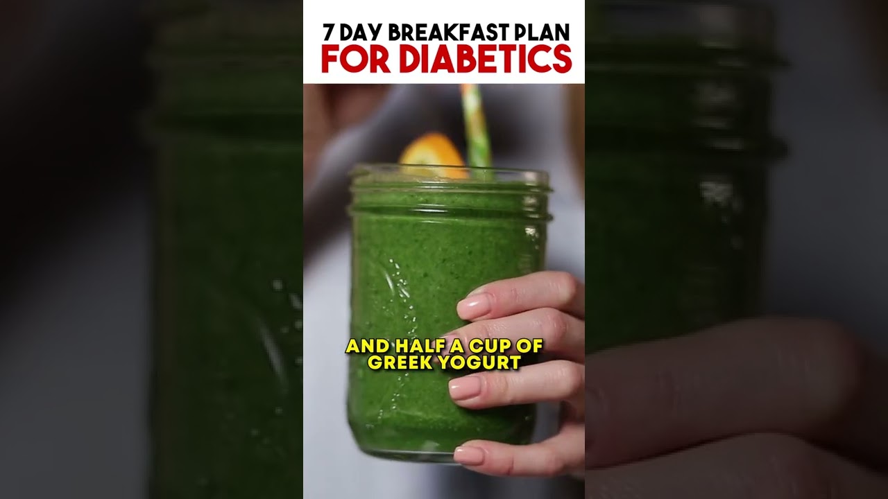 Low Carb Smoothie | 7 Day Breakfast Plan For Diabetics