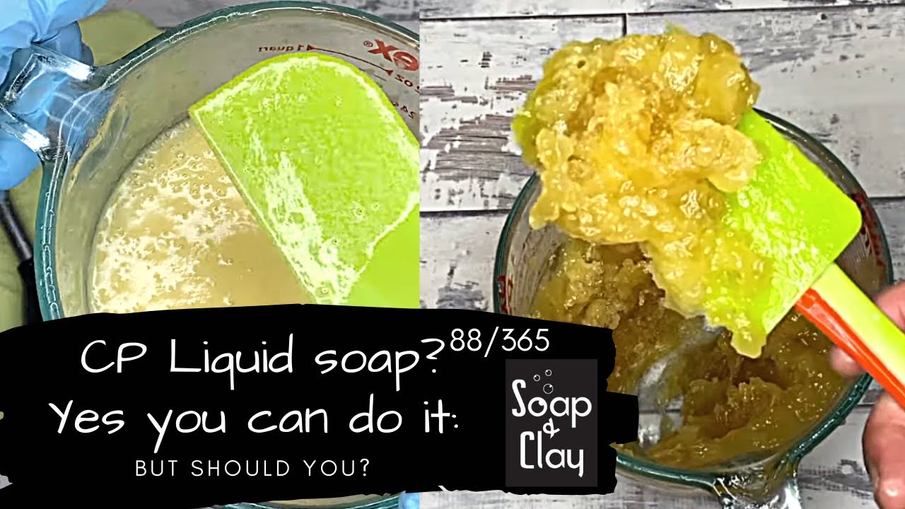 Recipe Day! Liquid Soap from Cold Process! | Day 88/365
