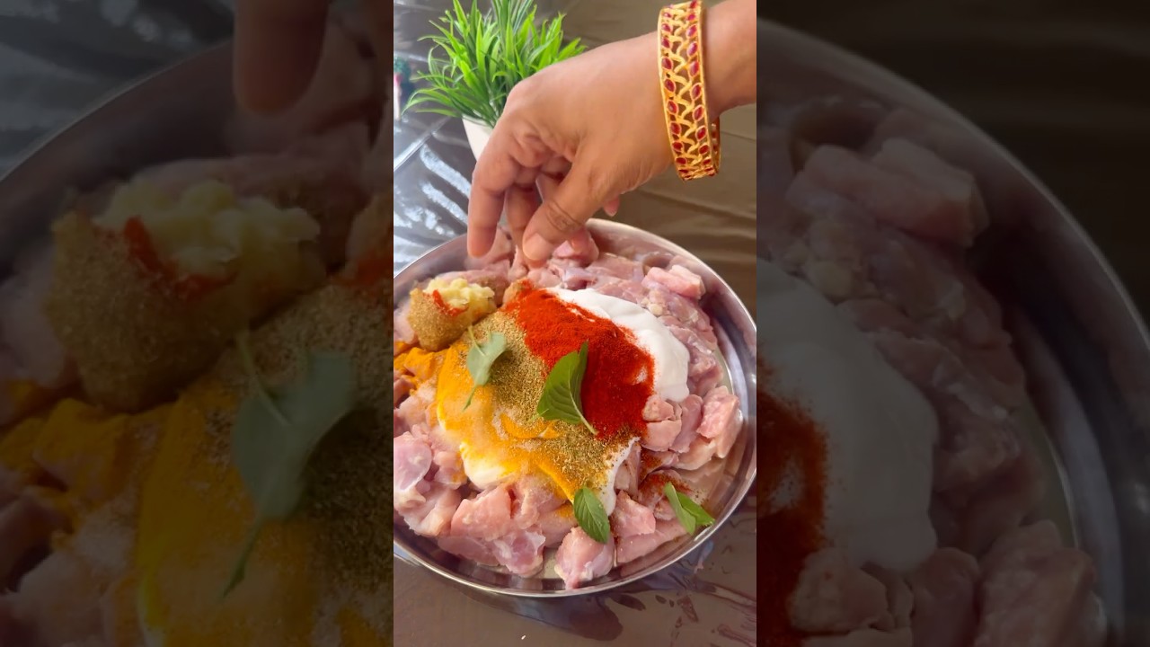 Simple Chicken recipes|Chicken korma|Chicken tikka#hyderabadi #chicken #nonveg #food #shorts #viral