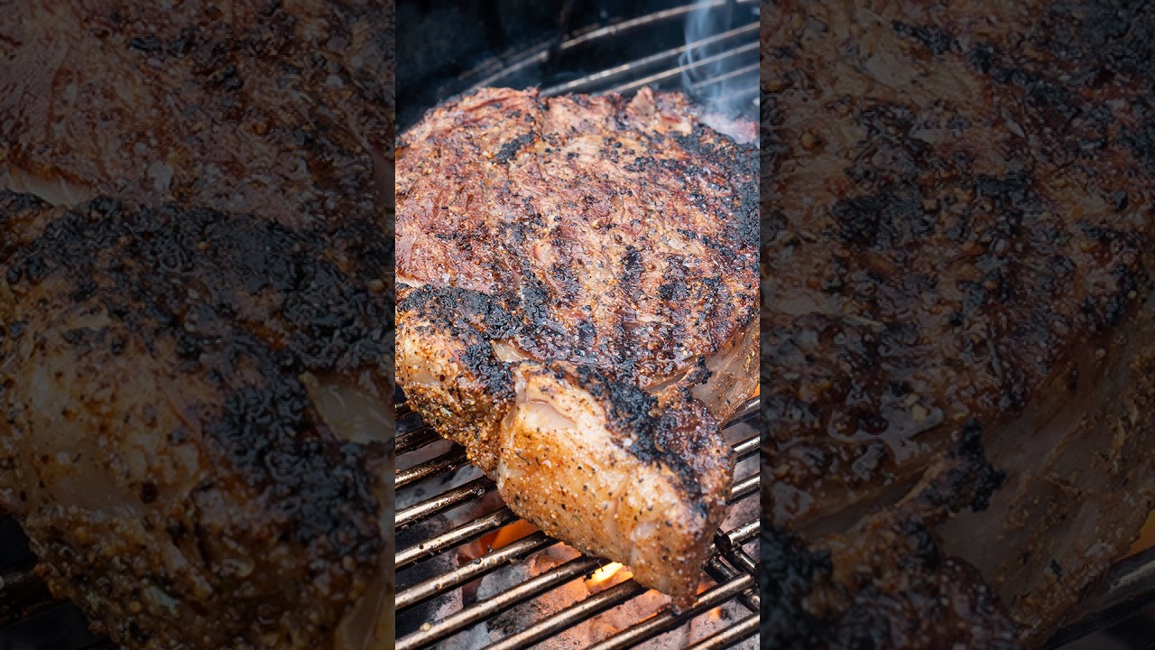The Perfect Grilled Ribeye Steak on a Weber