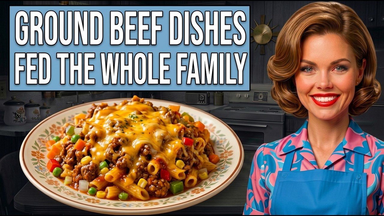 25 Lazy Ground Beef Recipes To Feed Your Whole Family (1970s Home Kitchens)