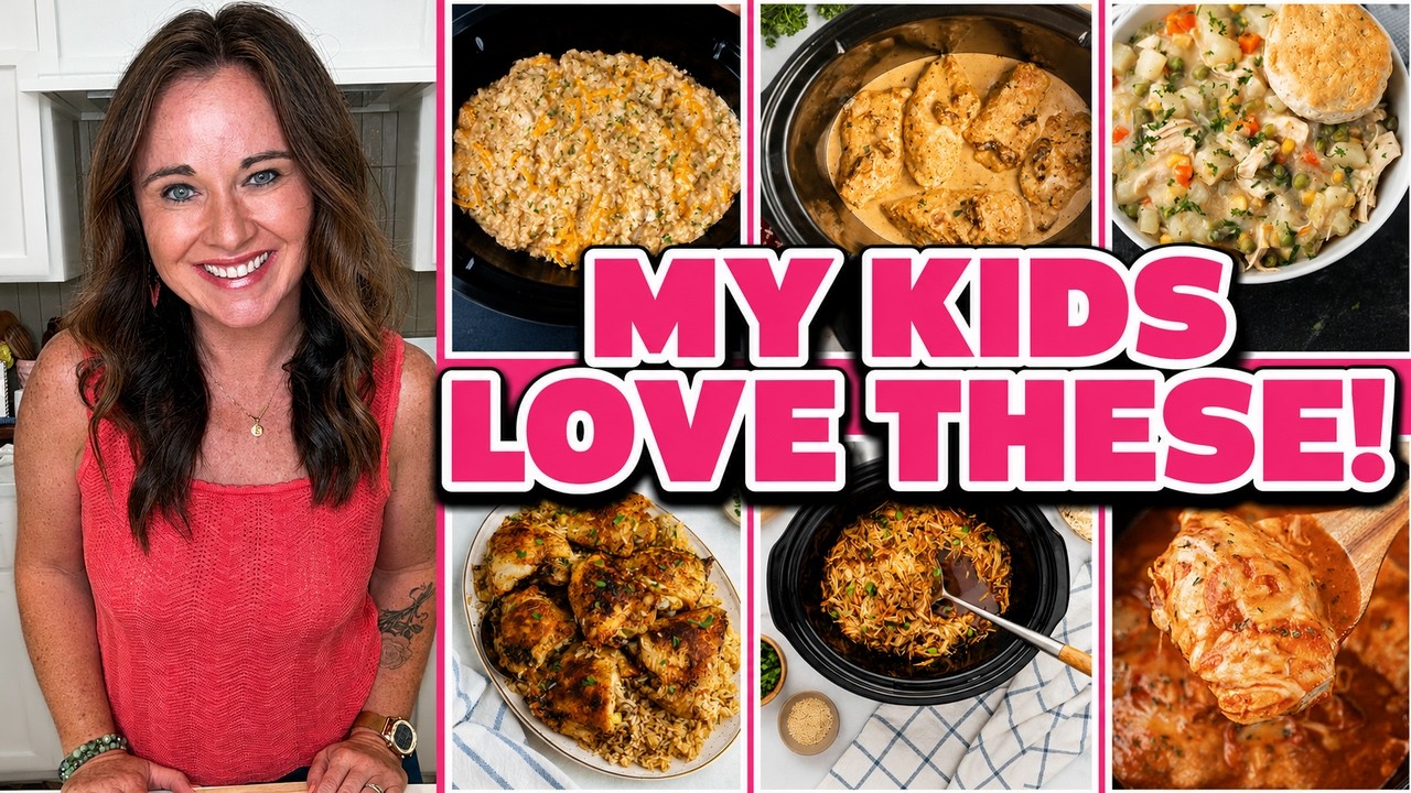 6 Slow Cooker Chicken Recipes My Family Is Obsessed With!