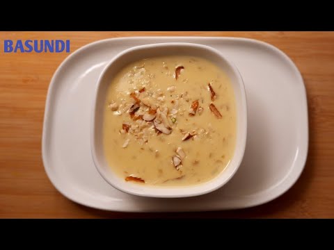 Basundi Recipe/Indian dessert  recipes /Milk recipes