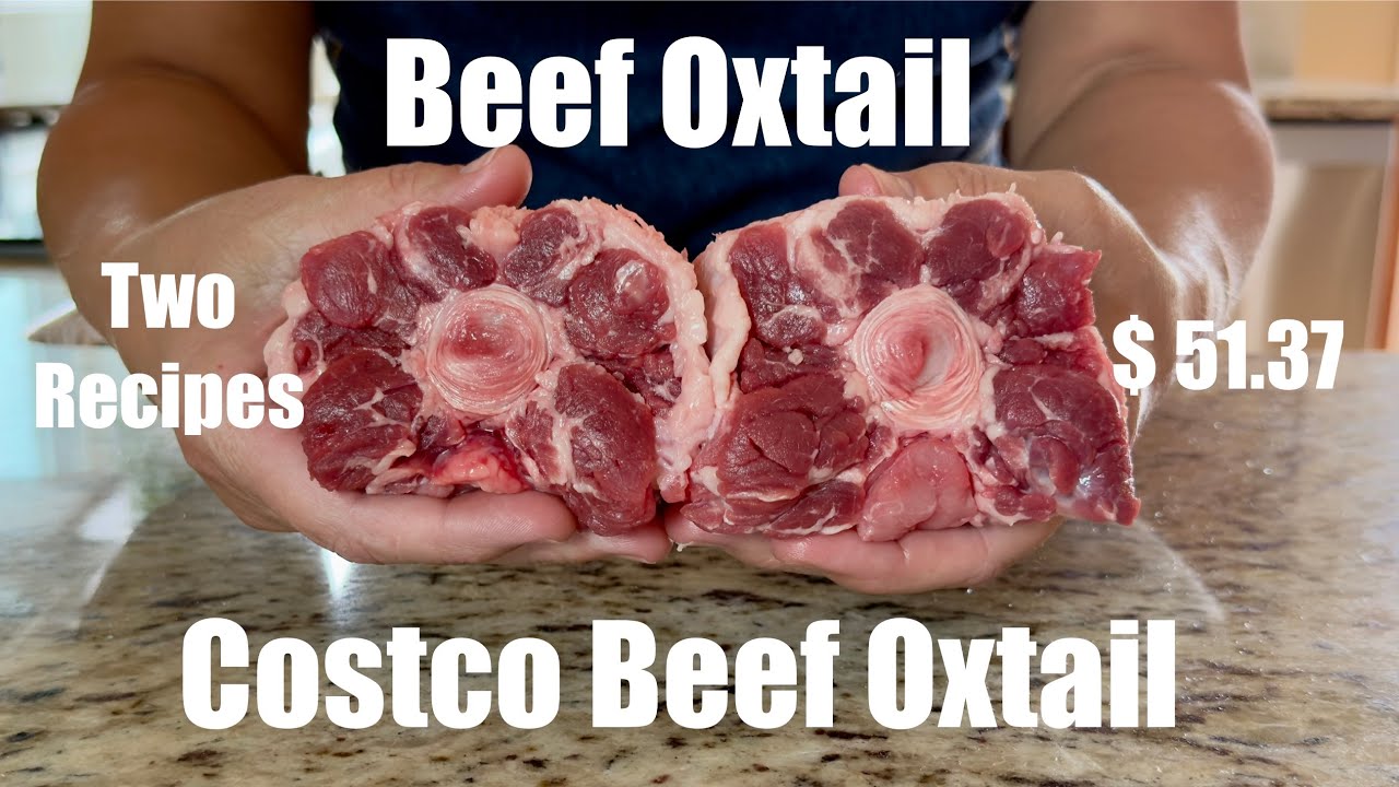 Beef Oxtail / Costco Beef Oxtail / Costco  / Costco Beef / Beef Recipe / Beef Oxtail Recipe / ASMR