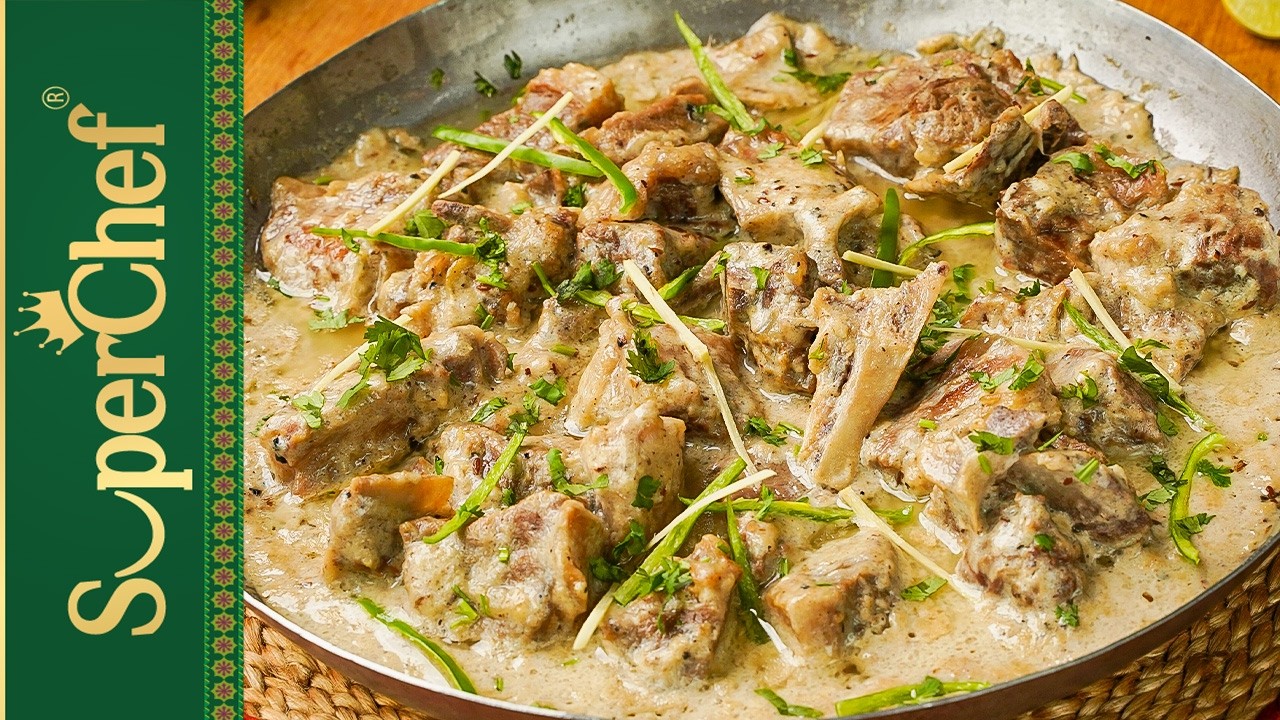 Beef White Karahi Recipe | Bakra Eid Special White Karahi | SuperChef