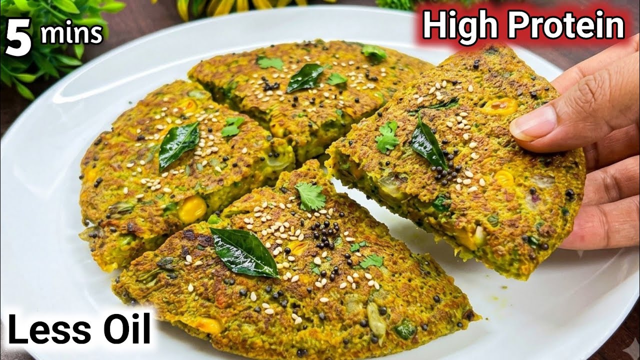 Quick High Protein Breakfast Recipe | Tiffin Recipes | Healthy Kids Lunchbox Ideas | Breakfast
